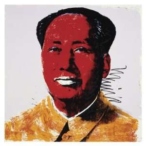  Mao, c.1972 (Red) Giclee Poster Print by Andy Warhol 