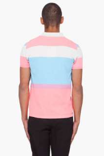 Marc Jacobs Striped Colorblock Polo for men  