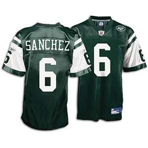 Mark Sanchez Jets Green NFL Replica Jersey   Mens ( sz. L, Green 
