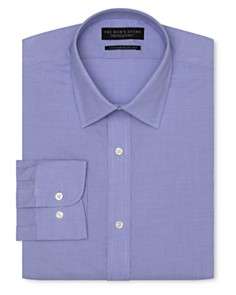 The Mens Store At Bloomingdales Blue Check Dress Shirt 