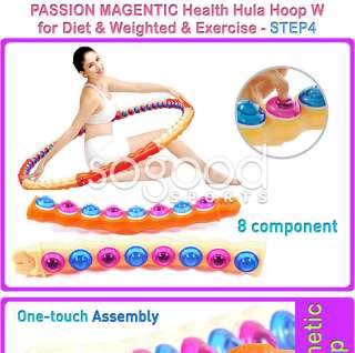   Hoola Hula Hoop Weighted Exercise Diet 6.4lb STEP4 Expedited  