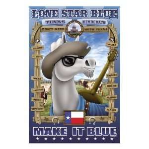    Lone Star Blue, Texas by Richard Kelly, 18x24