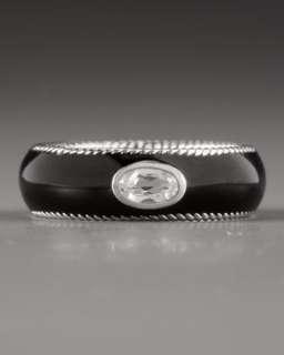 Black Sterling Silver Ring  Neiman Marcus