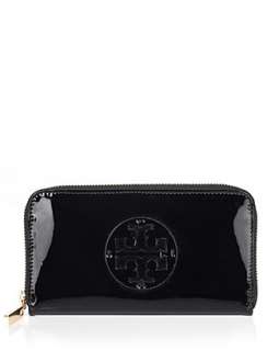 Tory Burch Patent Leather Continental Wallet   Handbags Under $300 