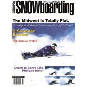  TransWorld SNOWboarding April 1992 Rob Morrow, Philippe 