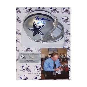 Roger Staubach Signed Dallas Cowboys Mini Helmet