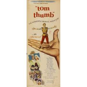  Tom Thumb Poster Insert 14x36 Russ Tamblyn Peter Sellers 