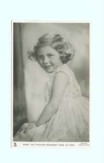 d2510   young Princess Margaret   Royalty postcard  