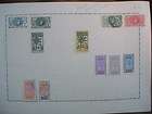 FRENCH AFRICAN COLONIES West Africa STAMPS Page from Ol