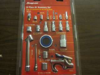 SNAP ON 20pc AIR ACCESSORY HOSE FITTING SET ~NEW~870058  