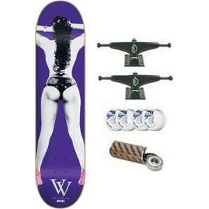  DGK Skateboard Vanessa Veasley   8.06 Purple w/Mini Logo 