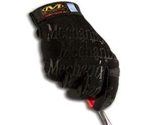 Mechanix wear original gloves black with black letters large   U S A 