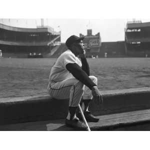 Willie Mays at Polo Grounds