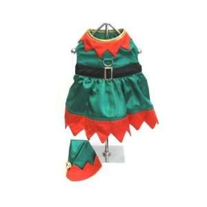  Designer Dog Costume   Elf Girl Harness Dog Dress Costume 
