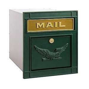 Column Mailbox Locking Green Eagle Door