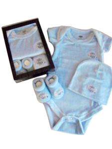 Harley Davidson Boys Infant Apparel Onesie Outfit Gift Set 0 3 Mos 