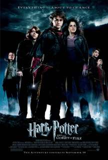 HARRY POTTER GOBLET OF FIRE MOVIE POSTER 1 Sided ORIGINAL FINAL 27x40