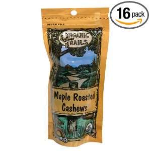  Trail Mix, Organic Maple Roasted Cashews, 2 Ounce Units (Pack of 16