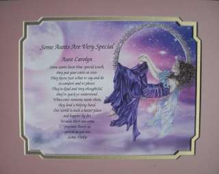 PERSONALIZED POEM FOR AUNT BIRTHDAY OR CHRISTMAS GIFT  