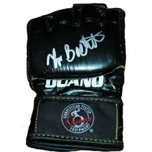  Tim Boetsch Autographed UFC Glove Sports Collectibles