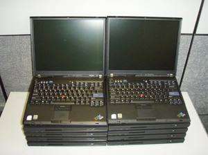 Lot of 10 IBM Thinkpad T60 Lenovo Laptops CoreDuo 1.83GHz 512MB 