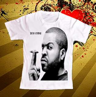 Ice Cube N.W.A Actor Drake Hip hop Lil Wayne Woo T Shirt Sz.L  
