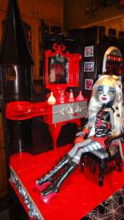 Monster High Custom House Castle for Werecats twins & toralei with 