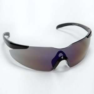  Opticor Frameless, Blue Mirror Lens Safety Glasses ANSI 