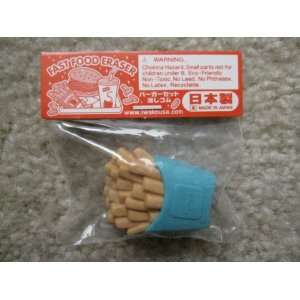  Tan French Fries (blue box) Erasers From Iwako Everything 