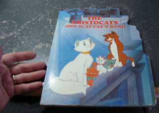 88 Walt Disney THE ARISTOCATS JOIN SCAT CATS BAND Book  