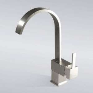 12 ½ Swivel Spout Kitchen Sink Faucet Brushed Nickel  
