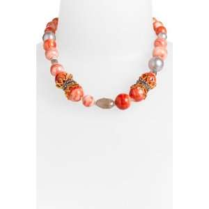 Alexis Bittar Elements Pave Accent Crown Station Necklace