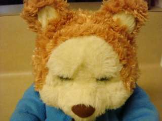 Hasbro Playskool 2005 TJ BearyTales Animated Plush Bear  
