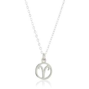 Dogeared Jewels & Gifts Zodiac Aries Sign Sterling Silver Necklace