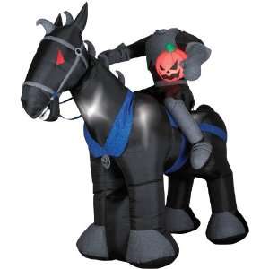  Trick or Treat Halloween Headless Horseman 8.6 x 7.7 Ft Airblown 