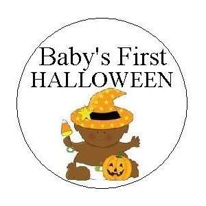  BABYS FIRST HALLOWEEN 1.25 Magnet ~ African American 