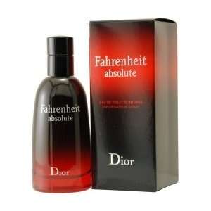  FAHRENHEIT ABSOLUTE by Christian Dior INTENSE EDT SPRAY 1 