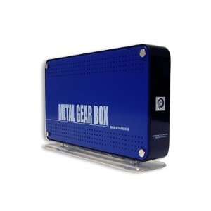 METAL GEAR BOX II 3.5 EXTERNAL USB 2.0 HARD DRIVE ENLCOSURE CASE KIT 