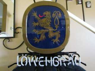 Lowenbrau Lion Emblem Logo Neon Sign Beer Bar Light NEW  