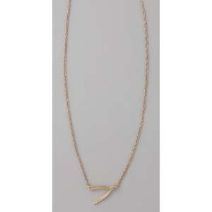  Jennifer Zeuner Jewelry Mini Wishbone Necklace Jewelry