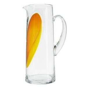 Kosta Boda Pure Pitchers 35 Ounce Pitcher Orange Glassware