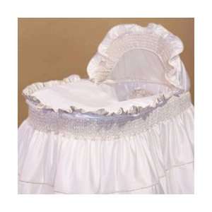    Ruffled Tiered Bassinet Liner/Skirt and Hood Size: 17x31: Baby