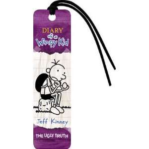  (2x6) Diary of a Wimpy Kid The Ugly Truth Purple Bookmark 