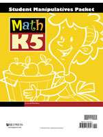 BJU Press Math Student Manipulative Pac K5/Kindergarten 9781591662648 