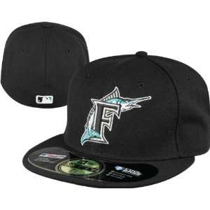  Florida Marlins New Era 5950 On Field Fitted Blue Baseball 