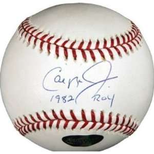 New Cal Ripken 1982 ROY SIGNED Baseball IRONCLAD   Autographed 