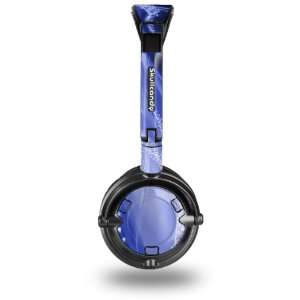 Skullcandy Lowrider Headphone Skin   Mystic Vortex Blue   (HEADPHONES 