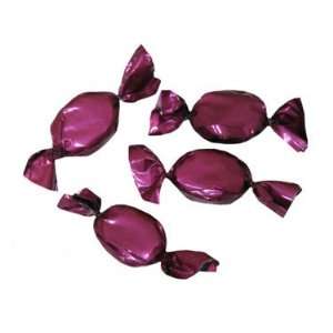 Foil Wrapped Hard Candy   Grape   Purple, 5 lbs  Grocery 