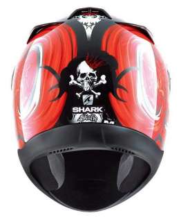 SHARK S500 Skully Motorcycle Crash Helmet Small KQW  