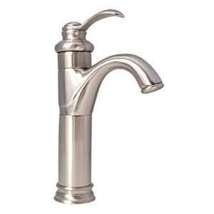   Nickel Single Handle Faucet for Lavatory Vessel Sink 